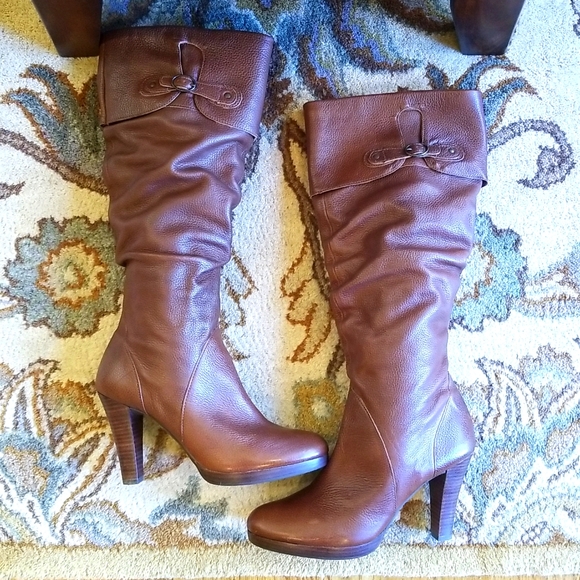 Heel Boots | Size 8.5 M | Tan - Picture 2 of 7